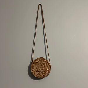 Rattan crossbody